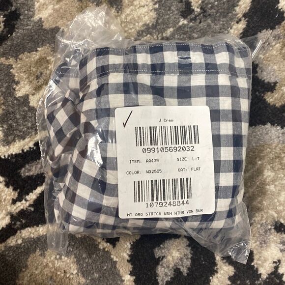 J.Crew Tall stretch Secret Wash shirt Item AA430* - Picture 2 of 4